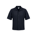 Black Pleated Shirt