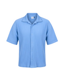 Baby Blue Pleated Shirt