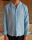 Blue Linen Shirt