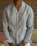 Grey Linen Shirt