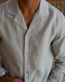 Grey Linen Shirt