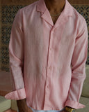 Pink Linen Shirt