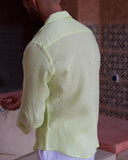 Pistachio Linen Shirt