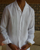White Linen Shirt