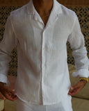 White Linen Shirt