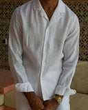 White Linen Shirt