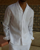 White Linen Shirt