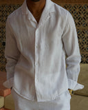 White Linen Shirt