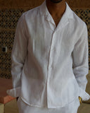 White Linen Shirt