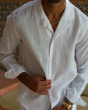 White Linen Shirt