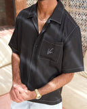 Black TENCEL™ Shirt | Sole Mode Collection