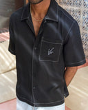 Black TENCEL™ Shirt | Sole Mode Collection