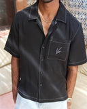 Black TENCEL™ Shirt | Sole Mode Collection