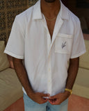 White TENCEL™ Shirt | Sole Mode Collection