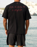 Viesto Stamp T-Shirt Black