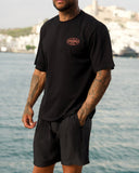 Viesto Stamp T-Shirt Black