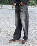 Belleville Straight Leg Jeans — Black