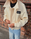 The Chuck Jacket Cream — Air Layer Bomber