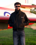 The Chuck Jacket Black — Air Layer Bomber