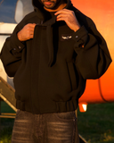 The Chuck Jacket Black — Air Layer Bomber