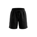 Black shorts on a white background