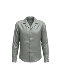 grey linen shirt 