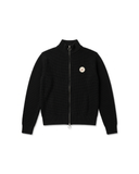 Marais Merino Wool Zip-Up — Black