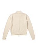 Marais Merino Wool Zip-Up — Cream